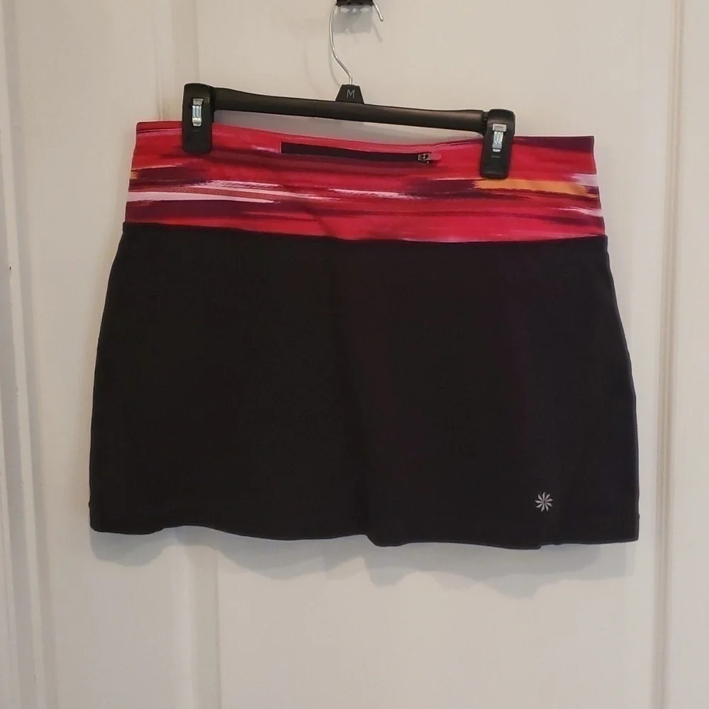 Athleta Grenadine Airbrush relay running skort , short and skirt.